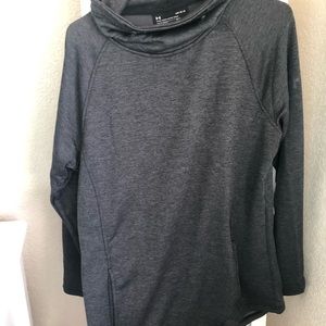 Men’s L under armour funnel neck sweatshirt